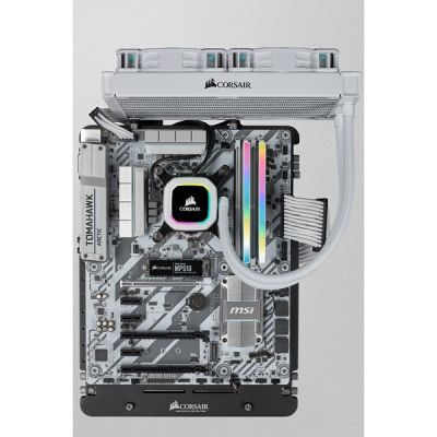 3. Arbeitsspeicher Corsair Vengeance RGB Pro CMH16GX4M2E3200C16W 16 GB (2x8 GB) DDR4 3200 MHz