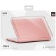 3. Uniq Vero Hülle für MacBook Neo – Transparentes Rosa
