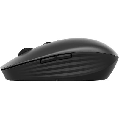 4. HP 710 Wiederaufladbare, geräuscharme Maus, kabellos, mit Batterie, schwarz, 6E6F2AA