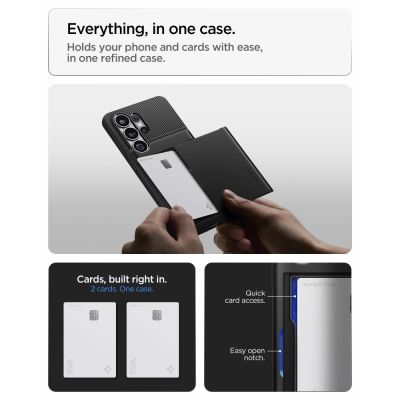 7. Spigen Slim Armor CS Hülle für Samsung Galaxy S26 Ultra - Schwarz
