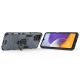 6. Ring Armor robuste Kickstand TPU/PC Panzer Handyhülle Hard Case für Samsung Galaxy A22 4G blau