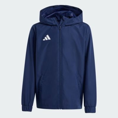 7. adidas Entrada 26 Allwetter-Kinderjacke, marineblau, JZ9103, Größe 116 cm