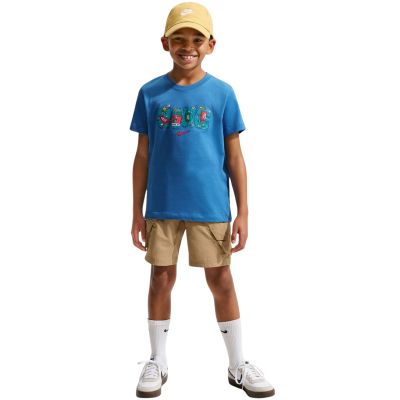 6. Nike Sportswear Kinder-T-Shirt blau IM9534 402