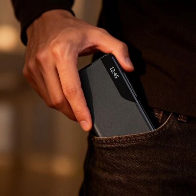 4. Tech-Protect Smart View Hülle für Samsung Galaxy A57 5G – Schwarz