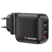 Verbatim GaN Ladegerät 100W Universal Schwarz AC Schnellladung Intern