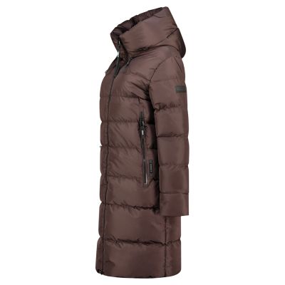 4. Damenparka Geographical Norway APRIL DBROWN DB LADY 0116-2 (WZ7108F/GN-DARK BROWN)