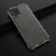 4. Honeycomb Handyhülle Schutzhülle mit TPU Rahmen für Samsung Galaxy A42 5G schwarz