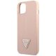 6. Guess GUHCP14MPSATLP iPhone 14 Plus 6,7 "rosa / rosa Hardcase SaffianoTriangle Logo
