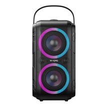 Kabelloser Bluetooth-Lautsprecher W-KING T9-2 80W Schwarz