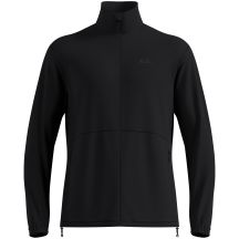 Herren-Fleecejacke mit durchgehendem Reißverschluss Odlo CLASSIC FLEECE Mid layer full zip, schwarz