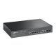 2. TP-Link JetStream TL-SG2210MP Managed Network Switch L2/L2+ Gigabit Ethernet (10/100/1000) mit PoE-Unterstützung, 1 HE, Schwarz