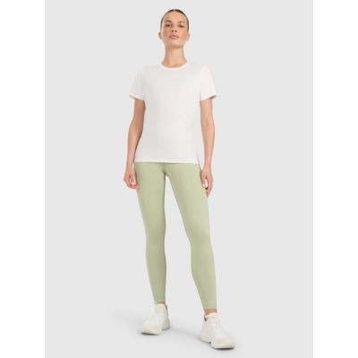 5. Schnelltrocknendes Damen-Trainingsshirt (Standardgröße) 4F 4FWAW25TFTSF1516-12S