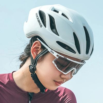 4. Rockbros SP258 ROAD TO SKY Photochrome Radbrille - Weiß