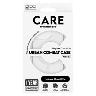 4. CARE by PanzerGlass Flagship Case iPhone 16 Pro 6,3" schwarz/schwarz MagSafe 1346