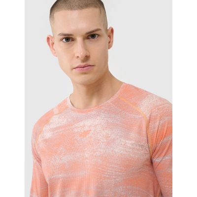 5. Schnelltrocknendes Herren-Radsport-Longsleeve 4F 4FWSS25TFLOM340-70A