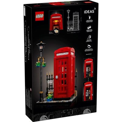 14. Lego 21347 Ideas - Rote Londoner Telefonzelle