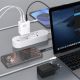 4. Dudao A29C 65W GaN Wandladegerät + USB-C Kabel - Schwarz