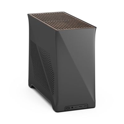 Fractal Design Era 2 Mini Tower Gehäuse Dunkelgrau, Grau
