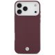 3. BMW -Logo-Metallhülle mit MagSafe-Funktion für iPhone 17 Pro Max – Rot