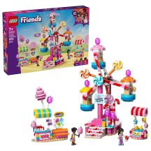 LEGO Friends 42700 – Süßigkeiten- und Cupcake-Riesenrad