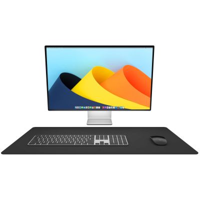 2. Twelve South DeskPad veganes Leder - Schreibtischunterlage aus veganem Leder (schwarz)