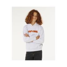 RIP CURL Eternal Shred Logo Hood-Boy Grau