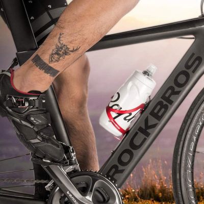2. Rockbros 2017-11ARD Aluminium Fahrradflaschenhalter - Rot