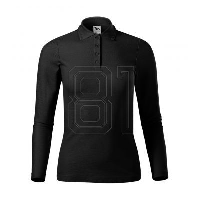 2. Pique Polo LS W MLI-23101 Poloshirt