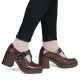 7. Braune Damen-High-Heel-Schuhe Rieker 58053-25
