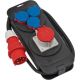 3. Brennenstuhl 1151600010 PDU Stromverteiler 4 x Netzwerkdosen Schwarz, Blau, Rot
