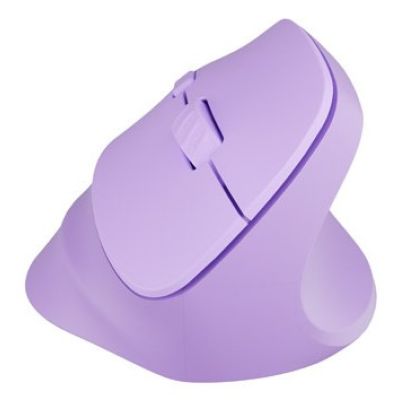 9. NATEC CRAKE 2 VERTIKALMAUS KABELLOS 2400DPI BLUETOOTH 5,2 + 2,4 GHz PURE LAVENDER