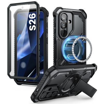 2. Supcase ArmorBox Mag MagSafe Hülle für Samsung Galaxy S26 - Schwarz