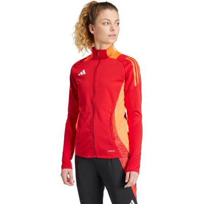 8. adidas Tiro 24 Competition Trainings-Sweatshirt für Damen, Rot, IR5497