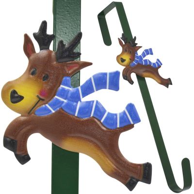 11. Aufhänger für Kränze, 39 cm, Rentier