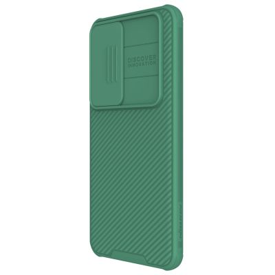 3. Nillkin CamShield Pro Panzerhülle mit Kameraabdeckung für Samsung Galaxy S24+ – Grün