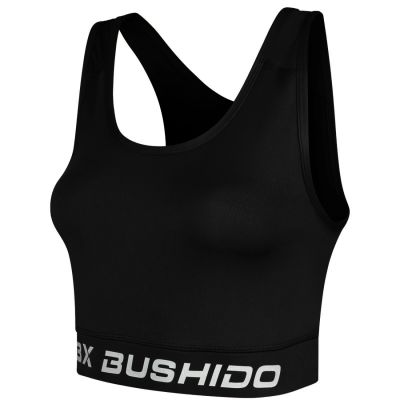 9. Schwarzes Damen-Crop-Top von COMBATWEAR | DBX Bushido