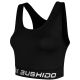 9. Schwarzes Damen-Crop-Top von COMBATWEAR | DBX Bushido