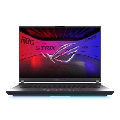 3. ASUS ROG Strix G16 G615LW-U9R321 Ultra 9 290HX 16,0" 2.5K 300Hz IPS-Level AG 32GB DDR5 5600 SSD 1TB GeForce RTX 5080 16GB LAN WiFi 7 + BT Kamera 1080p + IR 90Wh NoOS Aluminium Eclipse Gray