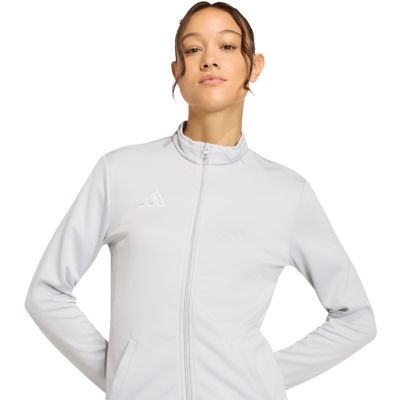 4. Damen-Trainingsjacke adidas Entrada 26 Track grau JZ6598