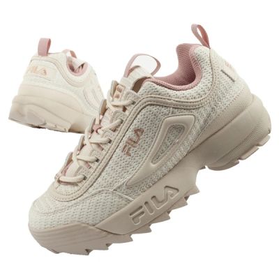 Fila Disruptor Damenschuhe, modische Sportschuhe, beige, bequem
