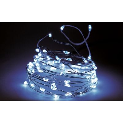 13. LED-Lichterkette mit 240 LEDs, kaltweiß