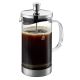 3. GEFU 16191 Manuelle Kaffeemaschine/Teemaschine French Press 1 l Transparent