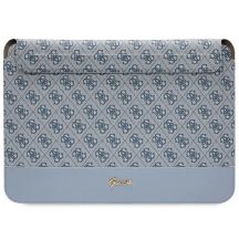 Guess 4G Stripe Metal Logo-Hülle für einen 14-Zoll-Laptop – Blau