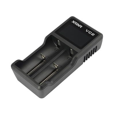 XTAR-LADEGERÄT FÜR ZYLINDRISCHE LI-ION-VC2-AKKUS