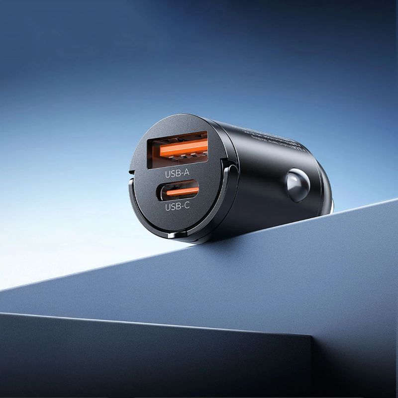 4. ORICO MiniRing 30 W 1A1C Metall-Autoladegerät mit Griff