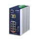 PLANET IGS-4215-4P4T2S Netzwerkverbindungen Managed L2/L4 Gigabit Ethernet (10/100/1000) Unterstützt PoE Blau, Weiß