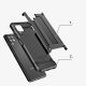 6. Hybrid Armor robuste TPU/PC Panzer Handyhülle Hard Case für Samsung Galaxy A22 4G blau