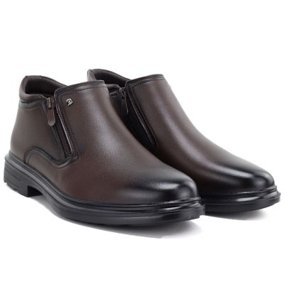 4. Braune Herren-Ankle-Boots mit Reißverschluss, McKeylor 85229