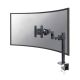 7. Neomounts FPMA-D960BLACKPLUS Monitorhalterung/Ständer 124,5 cm (49") Schreibtisch Schwarz