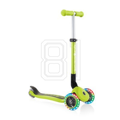 3. Globber Faltbarer 3-Rad-Scooter Lights Lime Green Jr 437-106